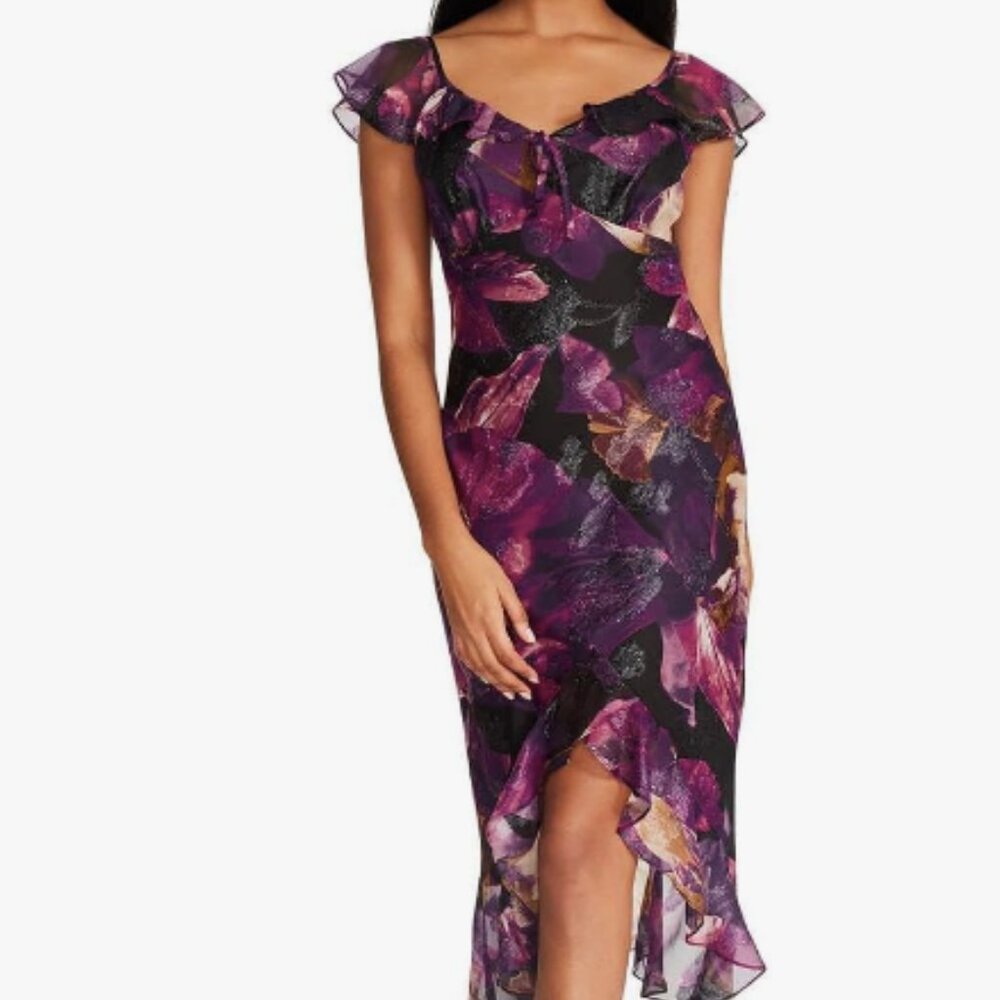Betsey Johnson Size Small Purple Cocktail Dress